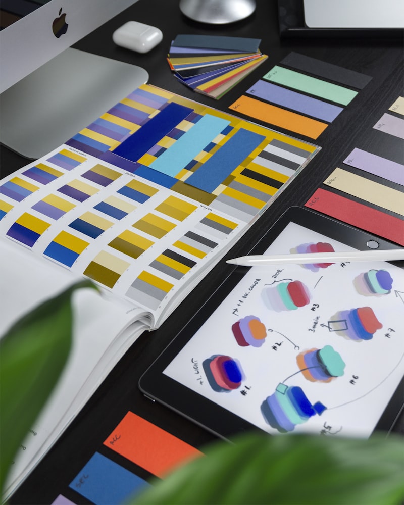 Web design workspace